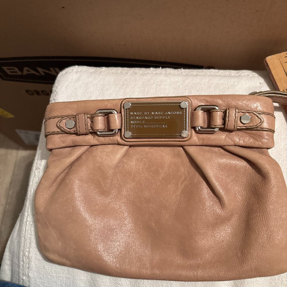 Marc by Marc Jacobs Standard Supply Leather Wristlet/Purse